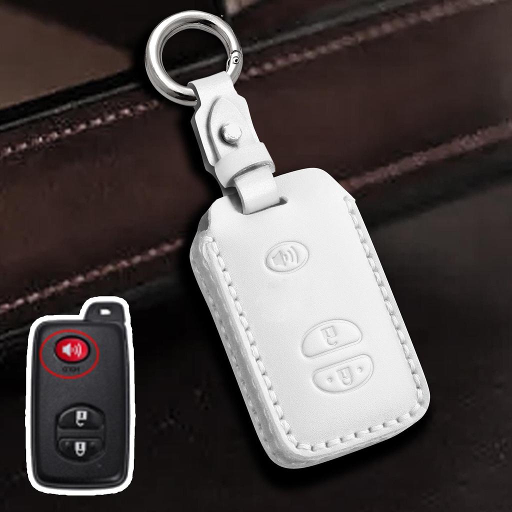 Чехол для ключа из натуральной кожи для Toyota Highlander и Land Cruiser (Старые модели)