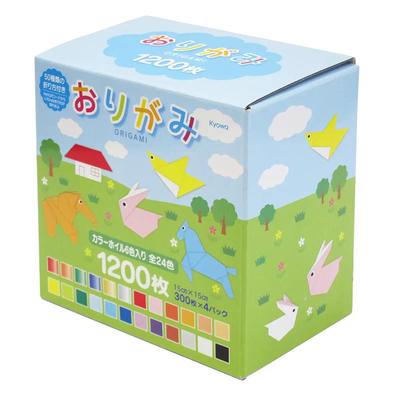 Kyowa Paper 15см 24 1200 010741 Оригами, квадрат, цвета, листы,