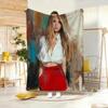Painting Beauty Oil Art Throw Lightweight  Flannel Blanket Soft Skin-friendly for Summer Cooling