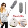 Home Room Dusting Brush Adjustable Cleaning Brush Stretch Extender Microfiber Duster