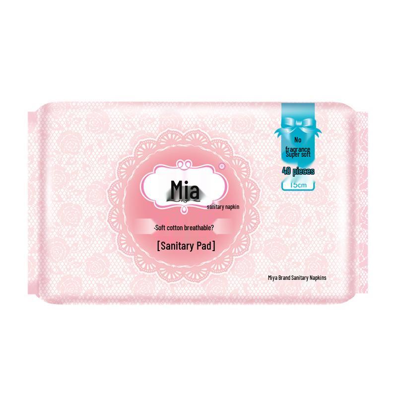 Miya Mini Panty Liners 150mm, Light Flow, 40-Pack, Daily Use, Genuine Product