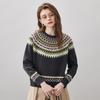 Женский толстый шерстяной свитер Kommon Boca с узором Fair Isle