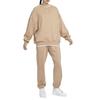 Nike Толстовки Женские Хаки Круглый вырез Умеренный DD5633-200