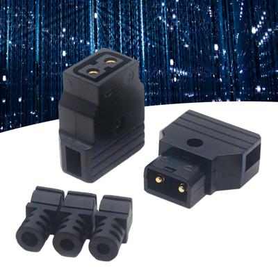Разъем D-Tap Male Разъем D-Tap для кабеля питания камеры DSLR Замена разъема для аккумулятора V-образного крепления