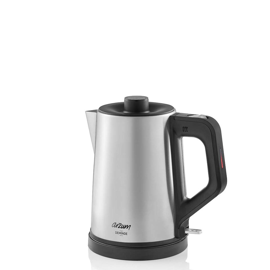 Tea Maker Tea Machine Arzum AR3129 1800W 1.8 liters Double Boiler Stainless Steel Kettle EU Plug