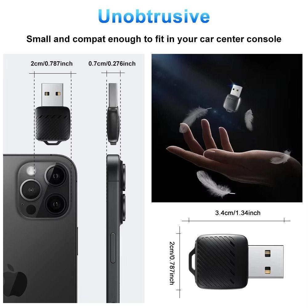 Wireless Wireless CarPlay Dongle 2 in 1 Android Auto Adapter Factory Wired CarPlay Cars