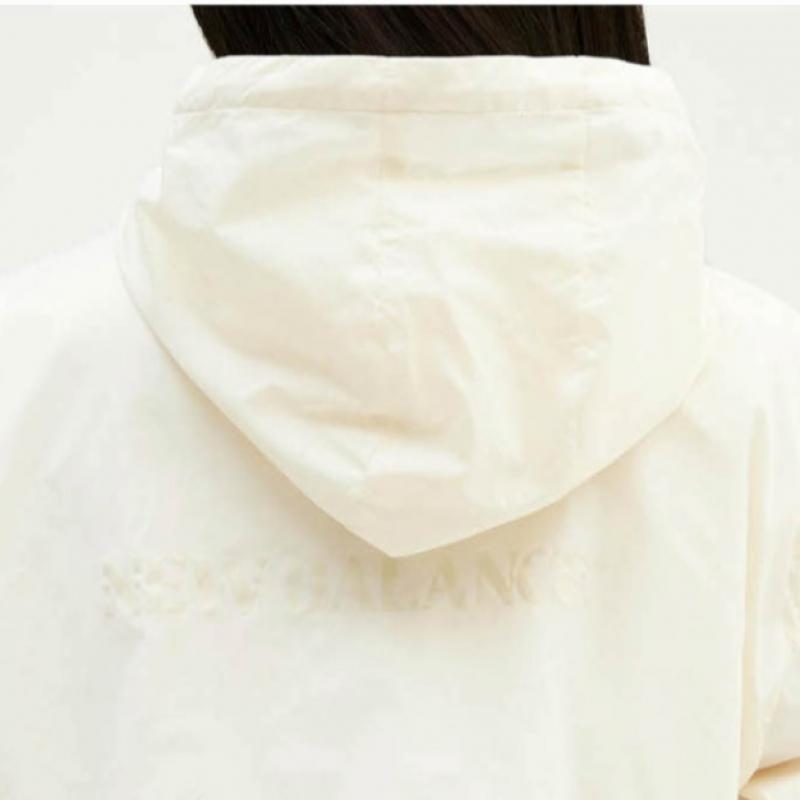 New Balance Ветровка Club W Running Semi Crop nbnme2W002 64 Ветрозащита