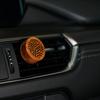 Автомобильные диффузоры для эфирных масел Аромат розового дерева Портативный мини-автомобильный деревянный диффузор с вулканической породой для воздуховыпускного отверстия автомобиля