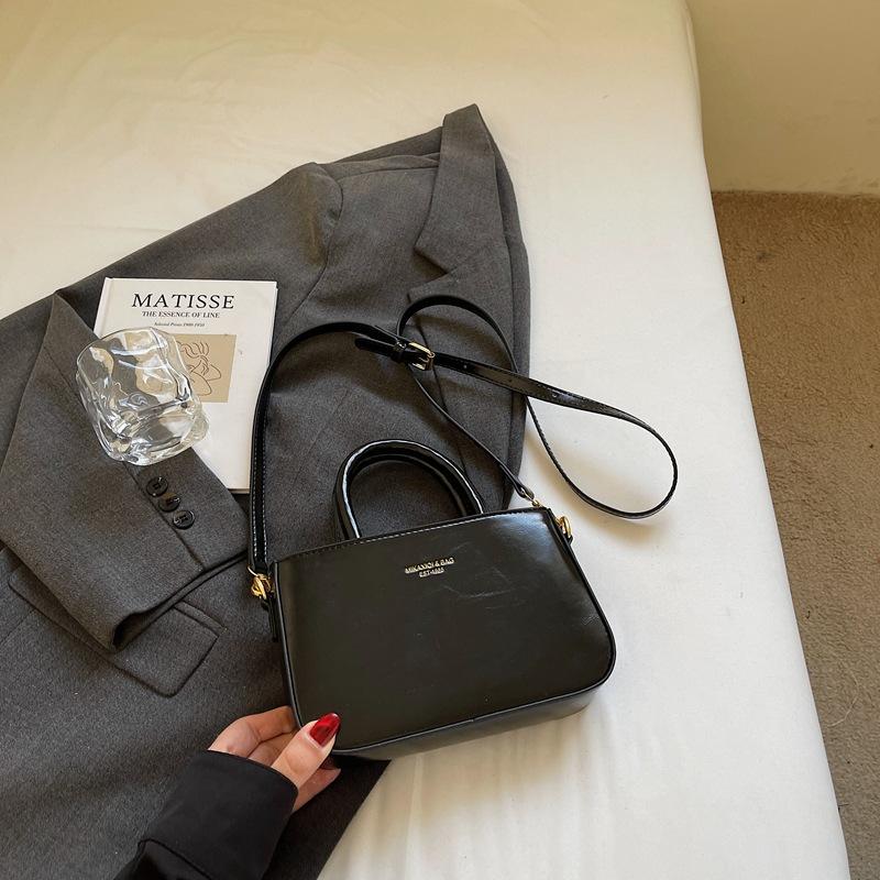 Премиальная текстура портативная сумка-ведро женская 2025 новая модная осенне-зимняя мода универсальная ретро деловая сумка на плечо через плечо