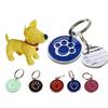 Anti-lost Puppy Dog Cat Collar ID Tags Pendant Mini Claw Print Pet Supplies