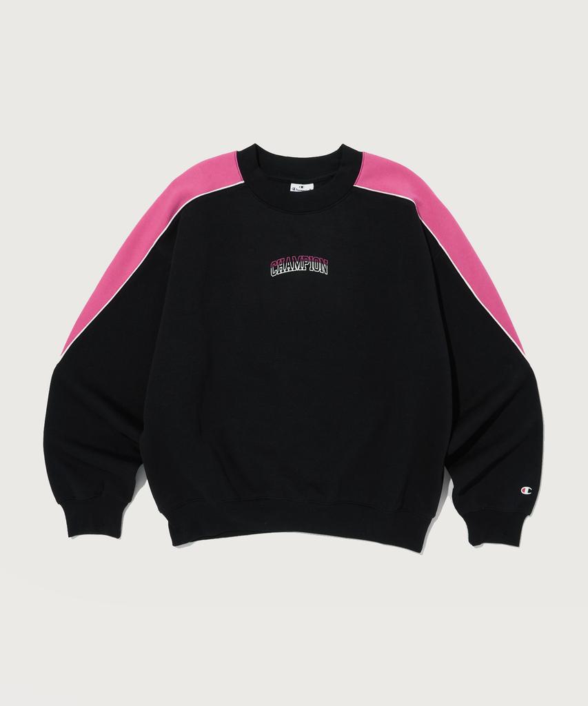 Champion Женская толстовка с логотипом-коробкой и начесом Черная