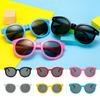 (Projector)Sunglasses Resin And PC Materials UV Protection Thick Round For Kids Baby