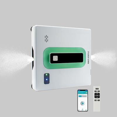 Робот-мойщик окон Электрический Роботизированный Мойка Стекла Авто Распыление Воды Голосовая Подсказка Приложение / Пульт Дистанционного Управления Профессиональная Мойка