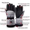 Waterproof Heated Rechargeable Gloves Electric Heated Gloves Thermal Heat Gloves Winter Warm Skiing Snowboarding Hunting Fishing