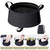 Portable Foldable Water Basin Large Capacity Storage Basin Stable Leak-Proof Design Folding Washbasin