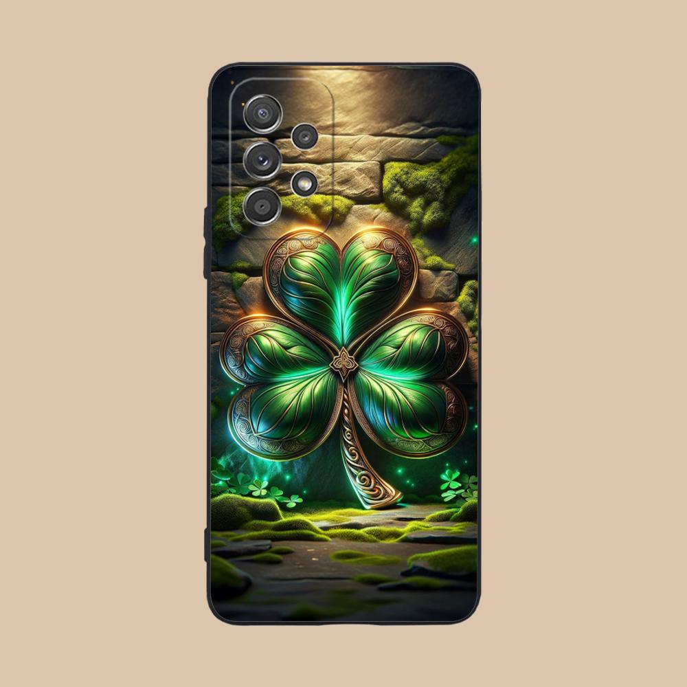 Чехол для мобильного телефона на День Святого Патрика для Samsung Galaxy A56 55 54 53 52 51 36 35 34 23 16 15 5G Цветной чехол Чехол Мобильные телефоны