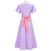 Anime Figures Rose Costume Tea Party Cosplay Costume Light Purple Elegance Halloween Carnival Party Adult Dress For Woman