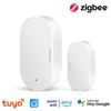 Tuya Zigbee 3.0 Магнитный датчик двери и окна Беспроводное подключение Умный дом Беспроводные детекторы двери Магнитная автоматизация двери