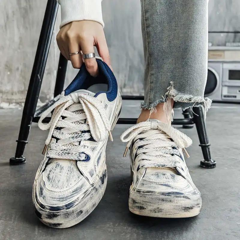 Plataform Platforme Original Brand Sneakers Tennis Fashion Shoes Man Flats Sport Teni Hyperbeast Vintage Sports-leisure