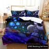 3D Print Anime Frieren Comfortable Duvet Quilt Cover Pillowcase Bedding Set Children Bedroom Decoration Home Textile