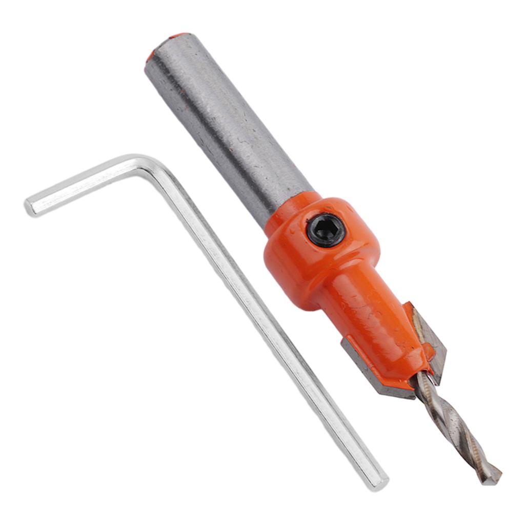 Совершенно новый зенкер Зенкер Хвостовик Аксессуары Дерево Дерево Отверстие Деревообработка Сверло Сверло Для дерева