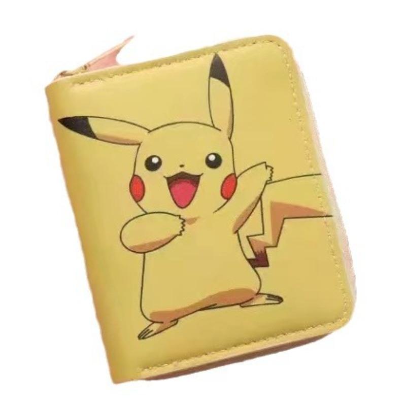 New Fashionable Cute Small Fresh Printed Change Bag Cartoon Animation Schoolgirl Short Zipper Small Wallet