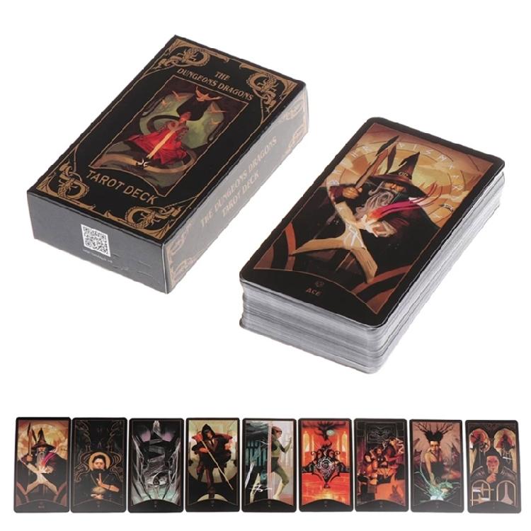 Divination Fate Game Playing Tarot Family Entertainment Party Oracles Game Cards