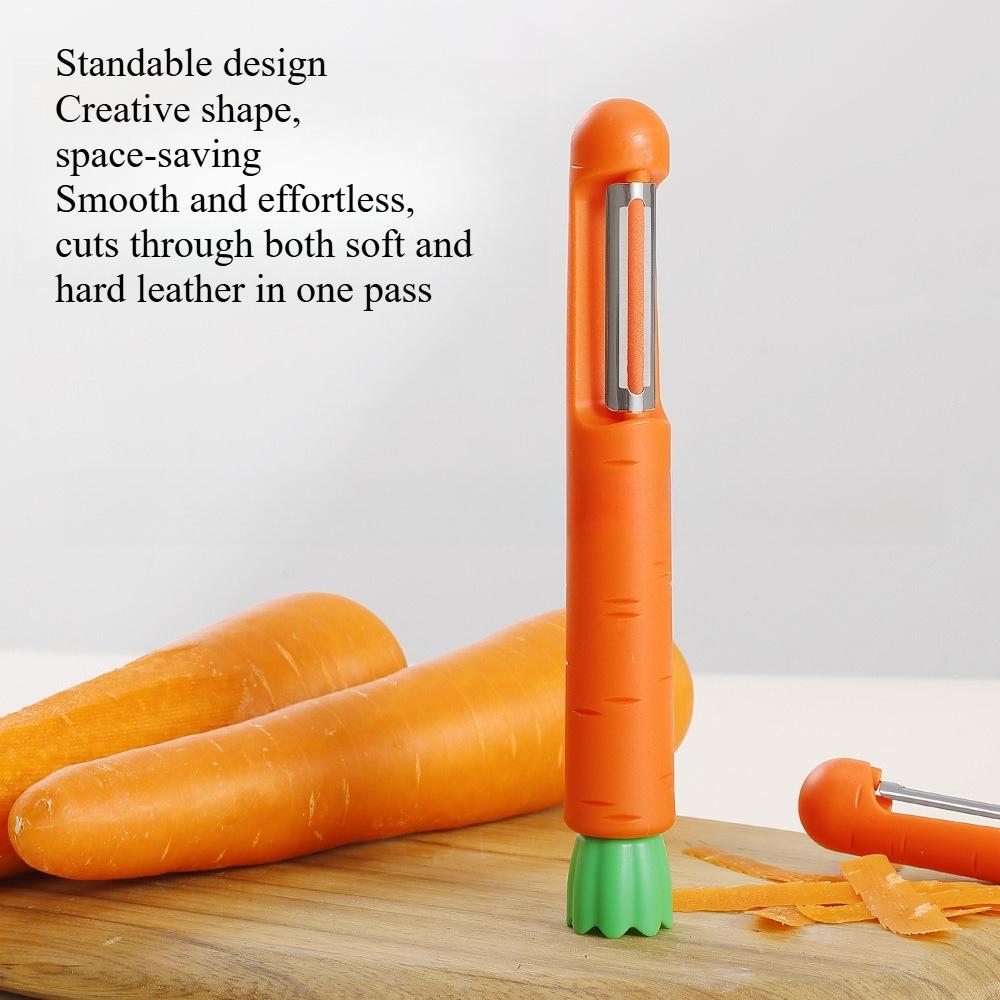 New Radish Shape Peeler Multifunctional Fruit Vegetable Peeling Knife Kitchen Gadget LYWJ-KB221