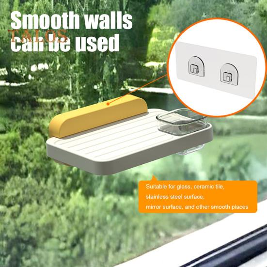 Платформа для жердочки для птиц Пластиковая подставка для жердочки для попугаев Полка с кормушкой Аксессуары для клетки для попугаев Кореллы Неразлучники Волнистые попугайчики