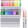 GeeRic Fine Point Paint Sign Name Permanent Marker for and Office Tip 36-Color Oil-Based Markers, Quick-Drying, Water-Resistant, Sketchbook, Pen, Pen,