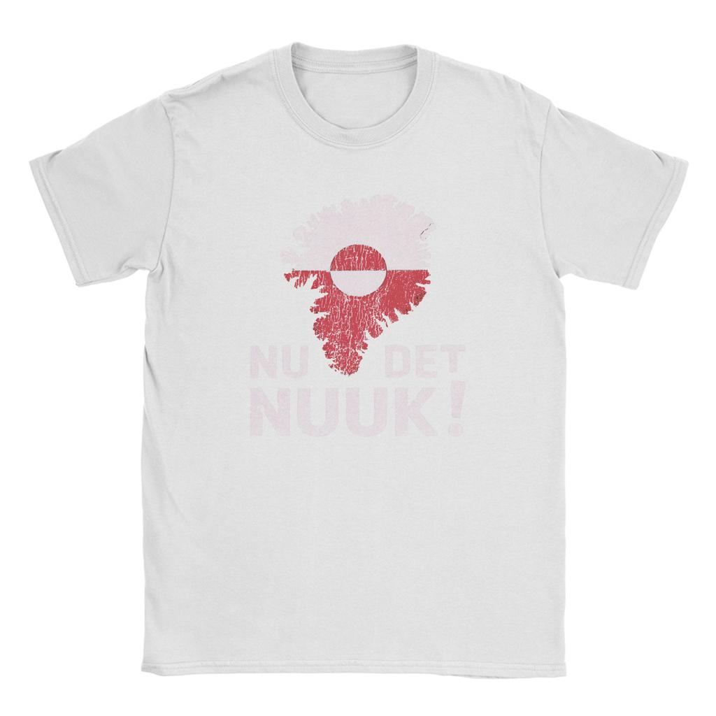 Harajuku TShirt Summer Greenland NuDetNuuk Hip Hop TShirts Cotton Tee Shirt for Unisex Y2K Casual Big Size Short Sleeve Tops