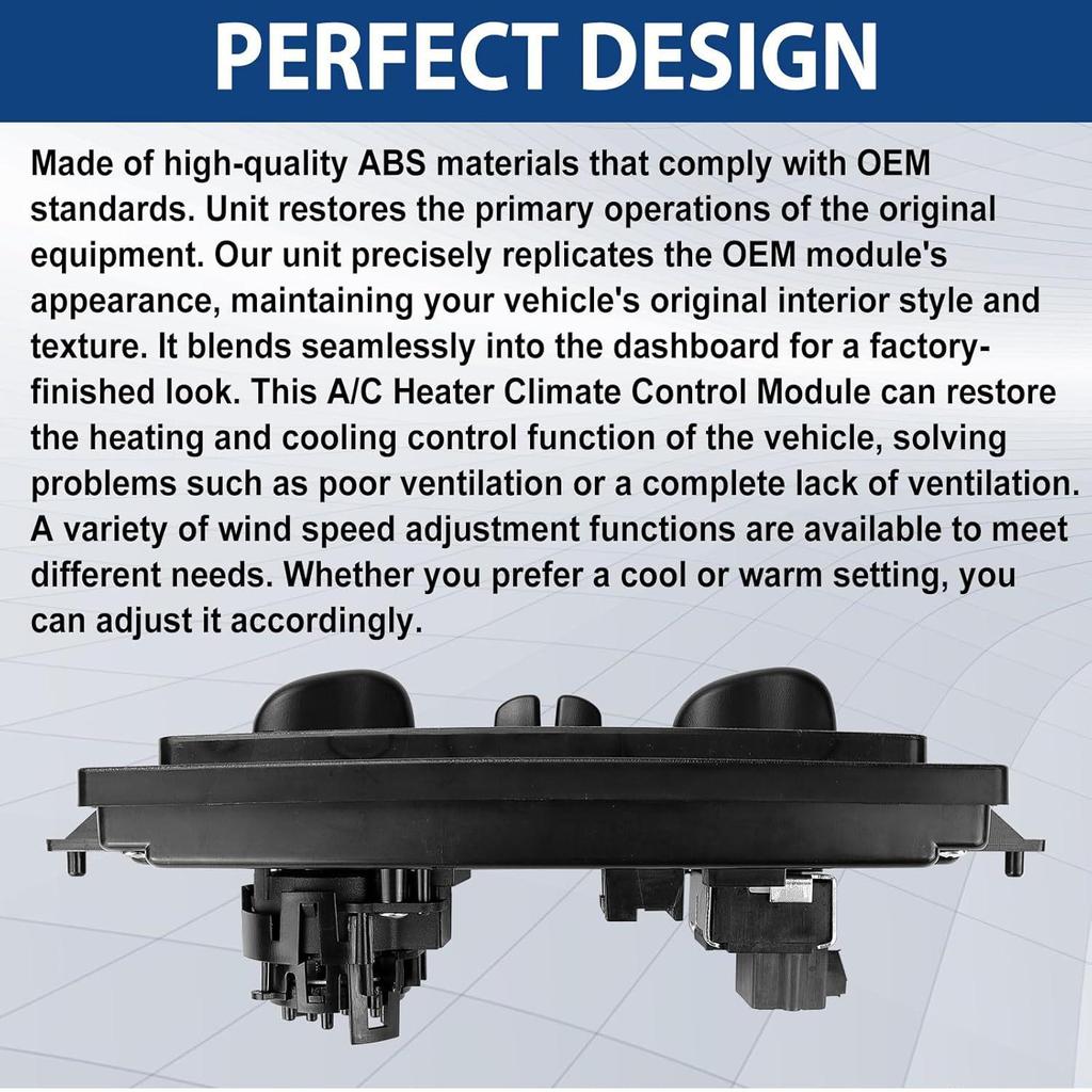 Compatible Buick Century/Regal AC Heater Control Switch 599-199 10308120