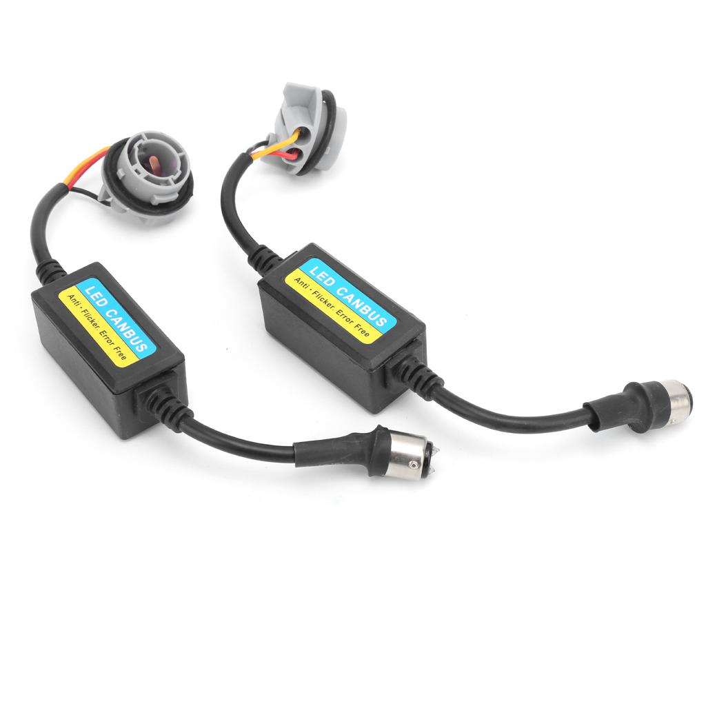 2 шт. 1157 светодиодный декодер 5 Вт 1224 В нагрузочный резистор вспышка предупреждение Canbus ошибка без отмены для автомобиля