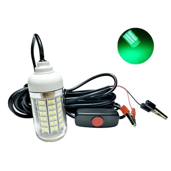 MUQZI Sports Accessory 12-24V LED Submersible Freshwater Saltwater Underwater Night Fishing Light Lamp