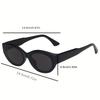 Ladies' Sporty Style Cat Eyes Fashionable Glasses Casual and Formal Fashion Trendy Street Accessories