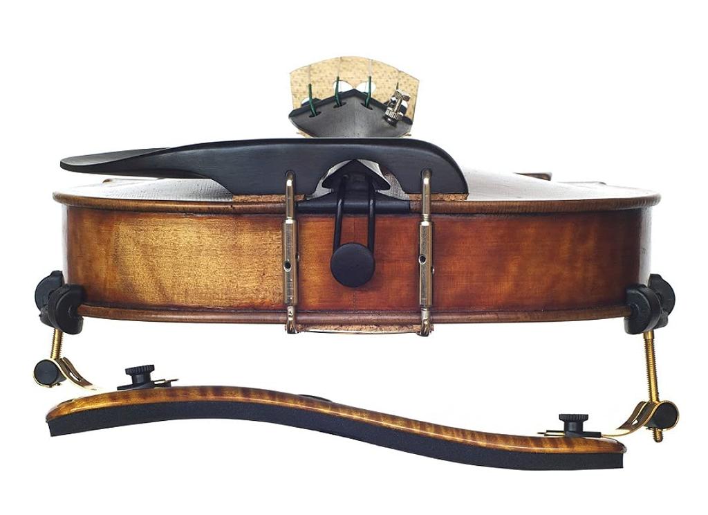 Violin Shoulder Rest Viva La Musica Diamond MapleDark
