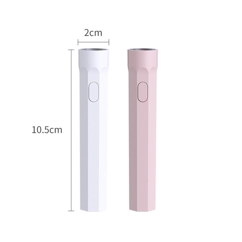 Портативная ручная мини-лампа для ногтей для гель-лака, быстросохнущая ручка-фонарик, USB-сушилка для ногтей, УФ-светодиодная лампа для ногтей