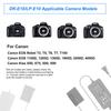 ACK-E10 AC Power Adapter LP-E10 Dummy Battery DR-E10 DC Coupler Kit for Canon Rebel T3 T5 T6 T7 1100D 1200D 1300D 1500D 2000D