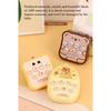 1PC Handheld Palm Cartoon Bread Whack-a-mole Game Console Electronic Luminous Toy Small Pendant Keychain