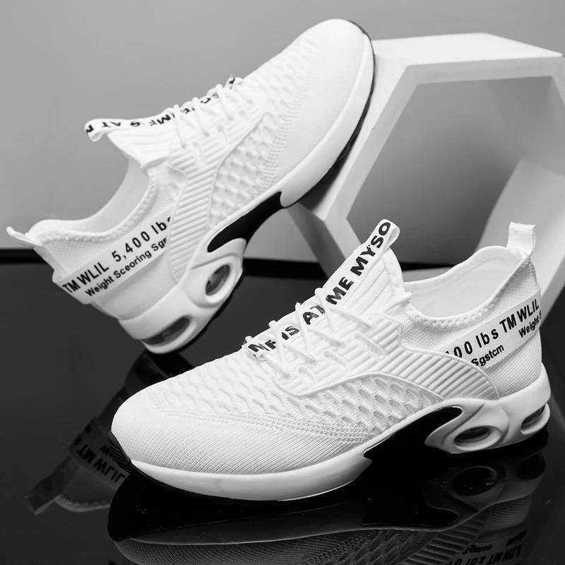 Men Shoes Comfortable Sneakers Lightweight Comfortable Running Shoes Outdoor Men Athletic Shoes Outdoor Man Slip-On Gym Sneakers