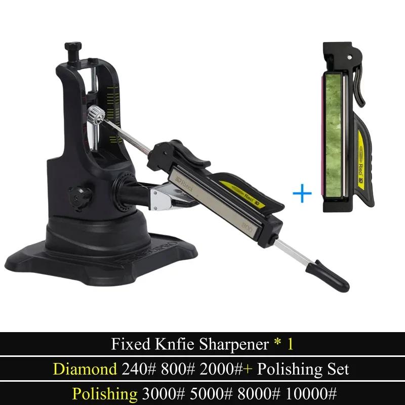 Алмазный камень для полировки точность регулируется от 15 до 30 градусов кухонная фиксированная точилка для ножей профессиональная точилка для ножей