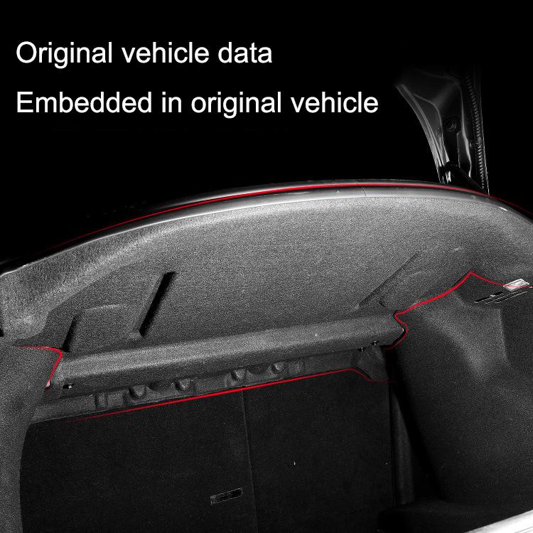 Для Tesla Model 3 2017-2023 передняя крышка багажника звукоизоляционный хлопковый внутренний капюшон Frunk/багажник звукоизоляционный пылезащитный хлопковый коврик