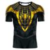 Summer New Men's T-shirt Role Playing Short Sleeve T-shirt Super Hero Men's Top Sportswear