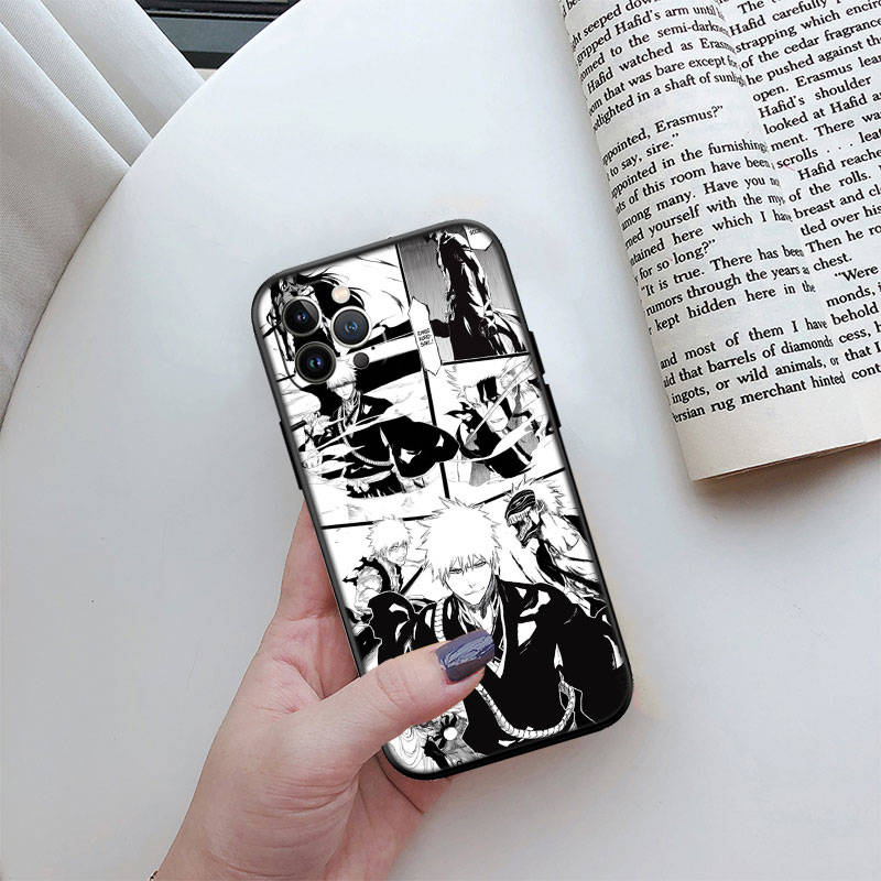 Чехол для телефона ED10 Bleach для iPhone 6 6s 7 8 11 12 13 14 15 XS Pro Max XR X SE Samsung S20 S21 S22 S23 S24 FE Ultra Plus Lite S21S A55