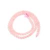 Розовый кварцевый кристалл ювелирные изделия 4-12 мм камни свободные бусины серии DIY подвески браслет ожерелье аксессуары для ножного браслета