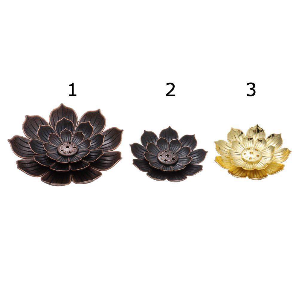 Line Incense Plate Home Decor Incense Holder Joss-stick Inserted Incense Burner Buddhism Lotus