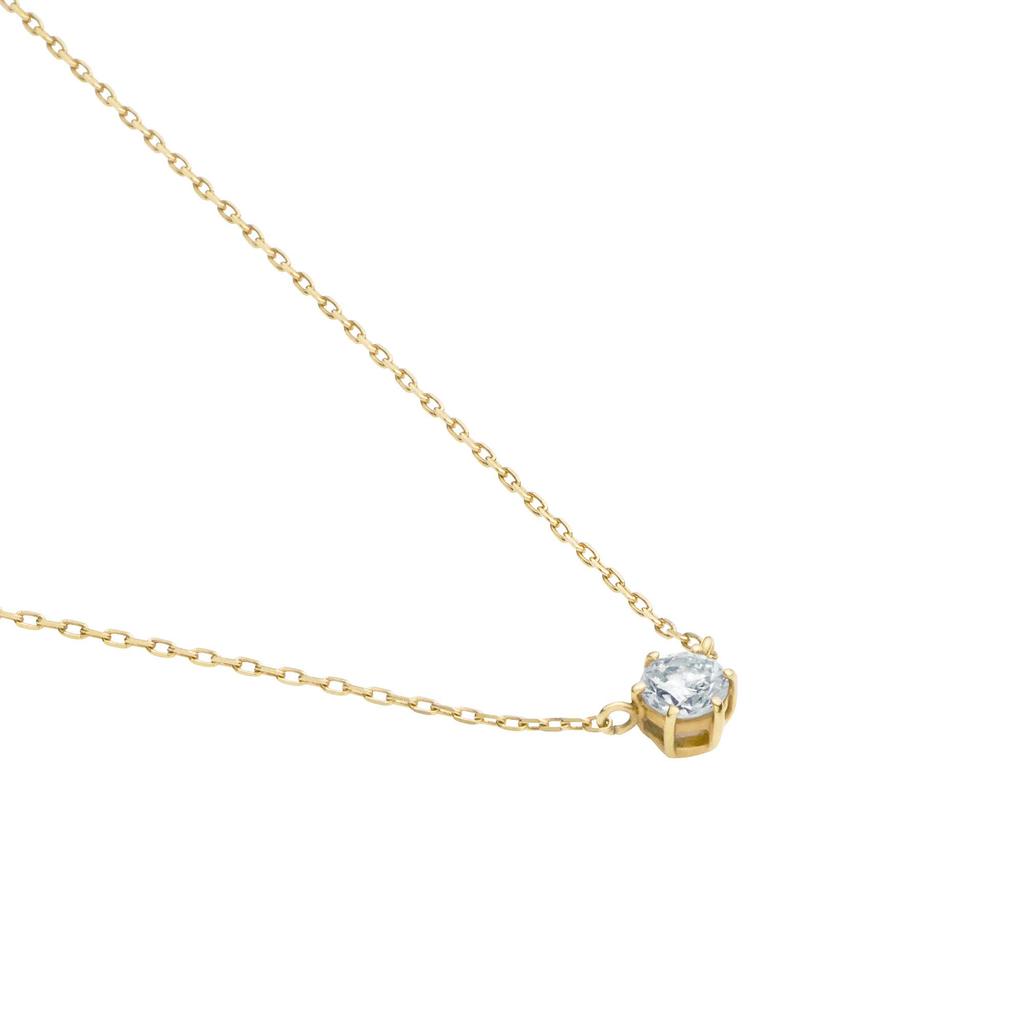 Vendome K18YG Diamond Necklace GGVN000140DI [VA Aoyama] 0.1ct