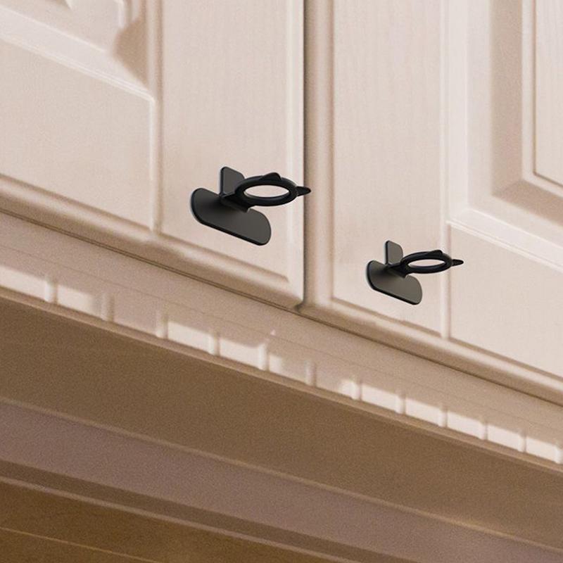 2 шт. подъемники сиденья унитаза многофункциональные силиконовые самоклеящиеся ручки для дверцы шкафа избегайте прикосновения ручки крышки унитаза аксессуары для туалета