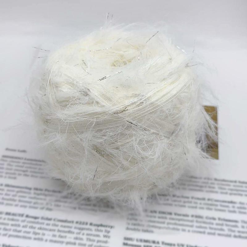 100 г/рулон DIY Crafting Искусственный мех норки Вязание крючком DIY Crafting Shining