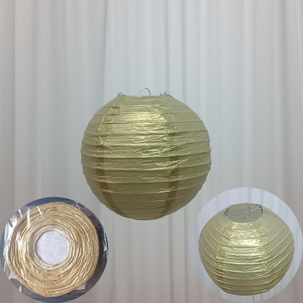 Круглый белый бумажный фонарик 10 дюймов, красный фонарик для Праздника середины осени и свадебного украшения